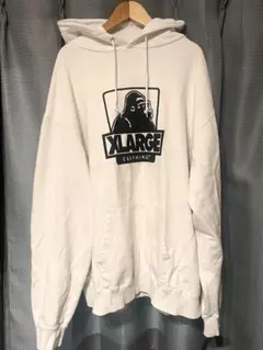 XLARGE パーカー ホワイト XL