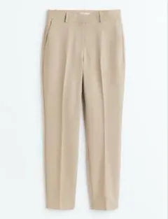 H&M／シガレットパンツ・ベージュ36