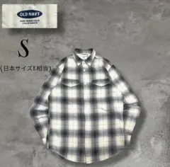 ✨中島様専用✨ オールドネイビー オンブレチェック ネルシャツ シャドーチェック