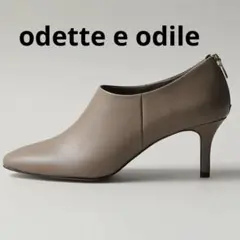 【未使用級】ODETTE E ODILE バックジップ　ショート　ブーティ　23