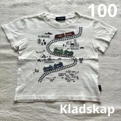 klädskåp クレードスコープ 電車柄 Tシャツ 100cmのサムネイル