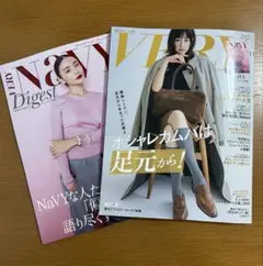 VERY 11月号 NAVY付き