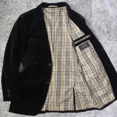 希少 バーバリー ブラックレーベル ミリタリージャケット ノバチェック バーバリーブラックレーベル レザージャケット ノバチェック 羊