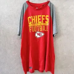 ニューエラ Tシャツ クルーネック半袖 ロゴ XL 赤黒 ポリエステル