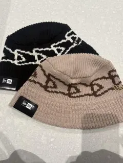 New Era ニットバケットハット