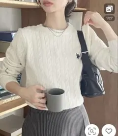 ニット U.S. POLO ASSN. レディース