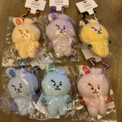 BT21 COOKY 5周年 レインボーカラーマスコット　クッキー 2026年最新】bt21 5周年記念 レインボーカラーマスコット cookyの人気