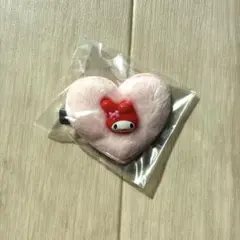 マイメロ　シークレットヘアクリップ　トキメキぽっぷビーズ