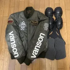 蝙蝠男様専用❗️VANSON MA-1タイプバイクウエアー