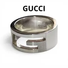 レア✨️GUCCI グッチ Gロゴリング 9号 ガンメタ - メルカリ