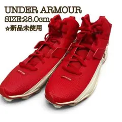 新品】UNDER ARMOUR HARPER 10 RM 28cm レッド - メルカリ