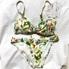 UNIQLO PRINCESStam•tam ボタニカルデザインセパレート水着