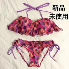 花柄フリルセパレート水着　LAETITIAのサムネイル