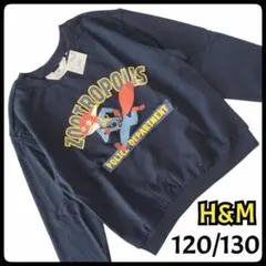 【新品】H＆M ディズニー ズートピア ニック トレーナー 長袖 120/130