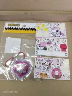 PEANUTS スヌーピー まとめ売り ミニリフレクター　シール