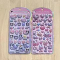 コットンパフィーシール　２枚