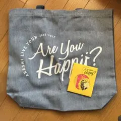 嵐 ARASHI Are You Happy?トートバッグ シール