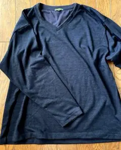 ✨Vネック セーター✨メンズ ニット ビジネス シンプル 長袖 3XL