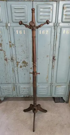 四国工芸 森のサーカス 木製 レトロ ポールハンガーラック　コートハンガー