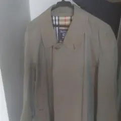Burberry コート イングランド製 ステンカラー 玉虫色