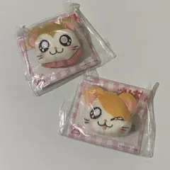 とっとこハム太郎　マフラーちゃん　ハムちゃんずぬいぐるみヘアクリップ２