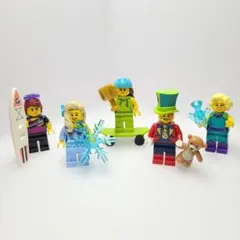 LEGO レゴ ミニフィグ、女の子、5体