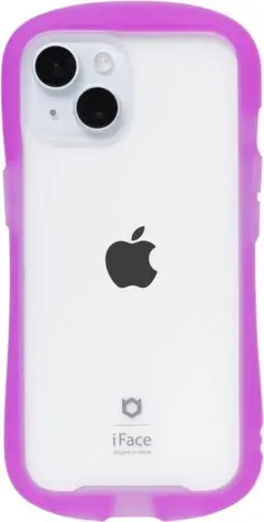【 新品 】iFace Reflection iPhone15 クリアパープル