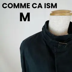 COMME CA ISM コムサイズム　ジャケット　黒　コットン　M ポケット