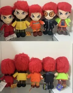 hide ぬいぐるみ 7体セット CD Blu-ray本 hide ぬいぐるみ 7体セット CD Blu-ray本