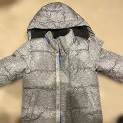 GAP フード付きダウンコート グレー　100cm
