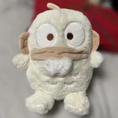 美品　ハンギョドン　ホワホワホワイト　ぬいぐるみ