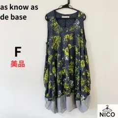 はな 様　as know as de base 総柄 変形 ワンピースチュニックのサムネイル