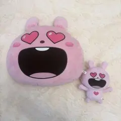 にしむらゆうじ ラブラビット クッション ぬいぐるみ