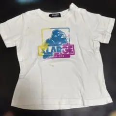 XLARGE KIDS ゴリラロゴ Tシャツ ホワイト90のサムネイル