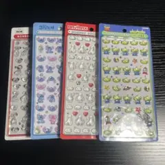 【正規品】　ディズニーキャラクター シールセット　ボンボンドロップシール　ミニ
