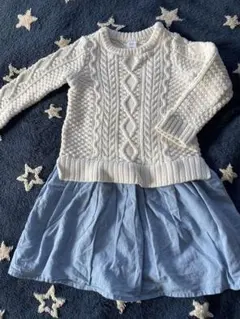 GAP ニットセーター付ワンピース