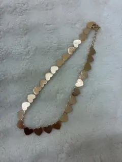 ゴールド ハート型 チョーカーネックレス