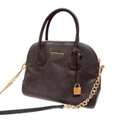MICHAEL KORS 黒 ハンドバッグ ショルダーストラップ付き