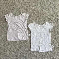 UNIQLO ベビー肌着 90サイズ 2枚セット　半袖