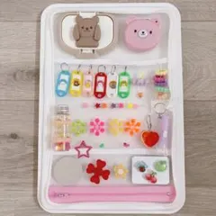 1-289 ハンドメイド　ビジーボード　おもちゃ　知育玩具　持ち運びのサムネイル