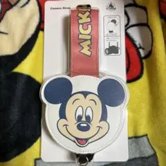ディズニー ミッキーマウス カメラストラップ