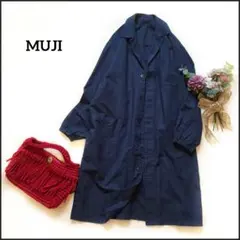 無印良品/MUJI LABO●男女兼用♪洗いざらしオックスショップコートL～XLのサムネイル