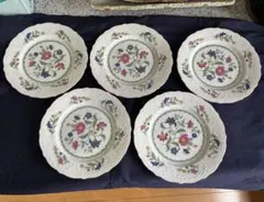 BERNARDAUD リモージュ シャトーブリアン 20cm皿 4枚 フランス製