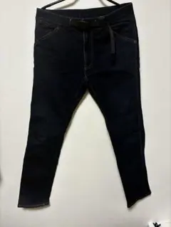 Gramicci×Lee 別注 ストレッチ デニム ペンタークロップドパンツ L