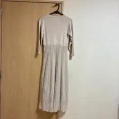 ROPÉ PICNIC ニットワンピース ベージュ 38