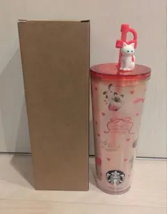 Starbucks PEANUTS ステンレスコールドカップ ピンク - メルカリ