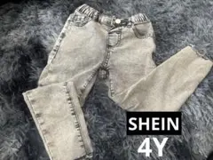 SHEIN グレー デニム ボトムス 4Y