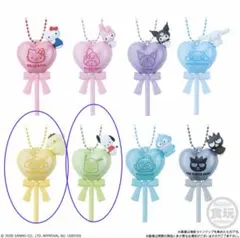 サンリオ バルーンポップチャーム&グミ2種セット ポムポムプリン ポチャッコ