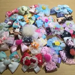 リボン　ヘアゴム　大量30個