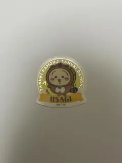 ちいかわグミ４　うさぎ　レア　箔押し　ダイカットステッカー　グミなし
